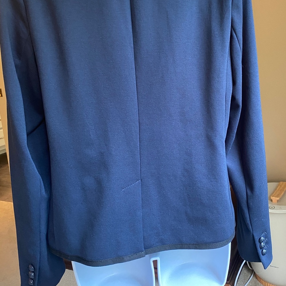 NWOT Gap Academy blazer. Navy with black trim. Size 10 - Picture 9 of 9